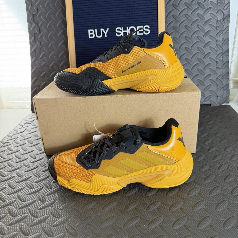 adidas Barricade 13 Y-3 Tennis Shoes JP9843 Women Size 6.5 Yohji Yamamoto